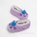 Thermal Lounge Home Floor Fluffy Ballerina Pantoffeln